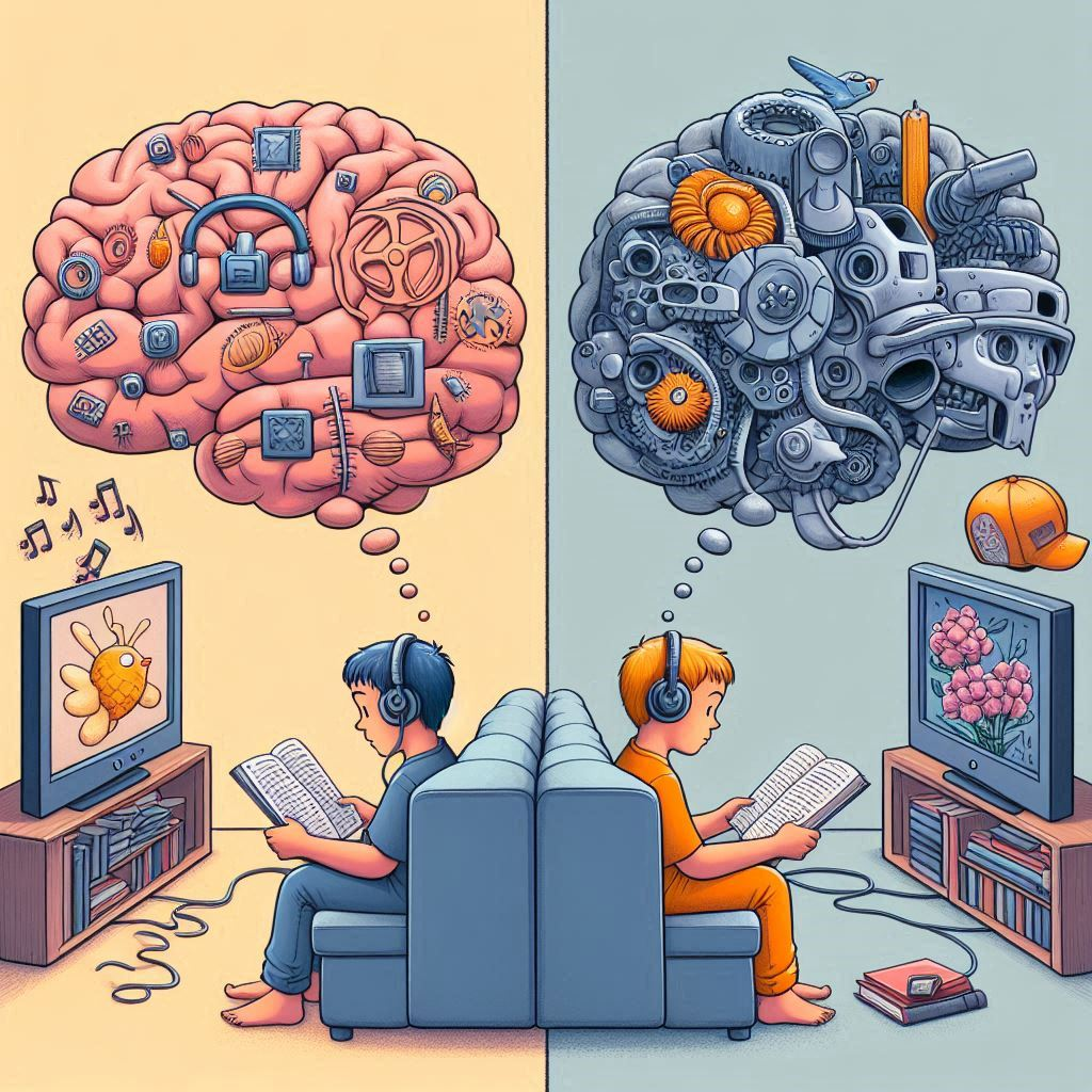 Cognitive difference for different activities - Prachodayat